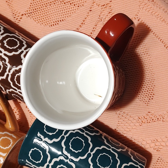 Tabletop avenuesl retired embossed tile classic mug set timeless - Picture 4 of 6